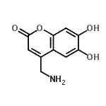 CAS 登录号：176546-55-7， 4-(氨基甲基)-6,7-二羟基-2H-苯并吡喃-2-酮