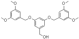 CAS#: 176650-92-3, {3,5-Bis[(3,5-Dimethoxybenzyl)Oxy]Phenyl}Methanol