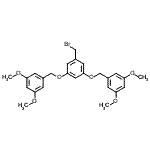 CAS#: 176650-93-4, 1,1'-{[5-(Bromomethyl)-1,3-Phenylene]Bis(Oxymethylene)}Bis(3,5-Dimethoxybenzene)