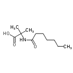 CAS 登录号：176665-01-3， N-庚酰-2-甲基丙氨酸
