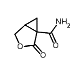 CAS#: 176728-08-8, 2-Oxo-3-Oxabicyclo[3.1.0]Hexane-1-Carboxamide