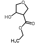 CAS 登录号：176909-98-1， 乙基4-羟基四氢-3-呋喃羧酸酯