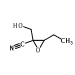 CAS#: 176956-53-9, 3-Ethyl-2-(Hydroxymethyl)-2-Oxiranecarbonitrile