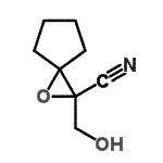 CAS 登录号：176956-56-2， 2-(羟基甲基)-1-氧杂螺[2.4]庚烷-2-甲腈