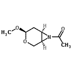 CAS#: 176966-37-3, 1-[(1R,4R,6R)-4-Methoxy-3-Oxa-7-Azabicyclo[4.1.0]Hept-7-Yl]Ethanone