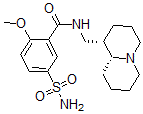 CAS 登录号：177027-05-3， N-[[(1S,9aR)-2,3,4,6,7,8,9,9a-八氢-1H-喹嗪-1-基]甲基]-2-甲氧基-5-氨基磺酰基苯甲酰胺