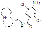 CAS 登录号：177187-62-1， N-[[(1S,9aR)-2,3,4,6,7,8,9,9a-八氢-1H-喹嗪-1-基]甲基]-4-氨基-5-氯-2-甲氧基苯甲酰胺