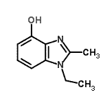 CAS 登录号：177477-78-0， 1-乙基-2-甲基-1H-苯并咪唑-4-醇