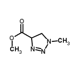 CAS#: 177490-39-0, Methyl 1-Methyl-4,5-Dihydro-1H-1,2,3-Triazole-4-Carboxylate