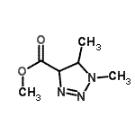 CAS#: 177490-44-7, Methyl 1,5-Dimethyl-4,5-Dihydro-1H-1,2,3-Triazole-4-Carboxylate
