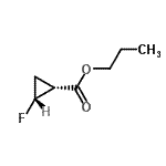 CAS#: 177564-61-3, Propyl (1R,2R)-2-Fluorocyclopropanecarboxylate