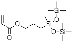 CAS#: 177617-17-3, 2-Propenoic Acid 3-[1,3,3,3-Tetramethyl-1-[(Trimethylsilyl)Oxy]-1-Disiloxanyl]Propyl Ester