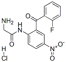 CAS#: 17777-73-0, 2-Amino-2'-(2-Fluorobenzoyl)-4'-Nitroacetanilide Hydrochloride