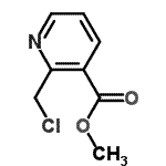 CAS 登录号：177785-14-7， 甲基2-(氯甲基)吡啶-3-羧酸酯