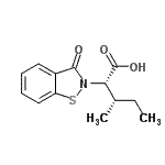 CAS#: 177785-47-6, (2S,3S)-3-Methyl-2-(3-Oxo-1,2-Benzothiazol-2(3H)-Yl)Pentanoic Acid