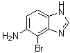 CAS 登录号：177843-26-4， 4-溴-1H-苯并咪唑-5-胺