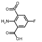 CAS 登录号：177960-62-2， 2-氨基-5-氟-3-硝基苯甲酸