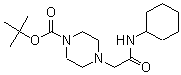CAS#: 177971-60-7, 4-[2-(Cyclohexylamino)-2-Oxoethyl]-1-Piperazinecarboxylic Acid 1,1-Dimethylethyl Ester