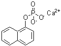 CAS 登录号：17805-69-5， 1-萘基磷酸酯钙盐
