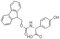 CAS#: 178119-93-2, (alphaR)-alpha-[[(9H-Fluoren-9-Ylmethoxy)Carbonyl]Amino]-4-Hydroxy-Benzeneacetic Acid