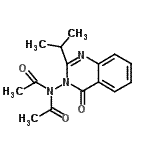 CAS#: 178244-37-6, N-Acetyl-N-(2-Isopropyl-4-Oxo-3(4H)-Quinazolinyl)Acetamide