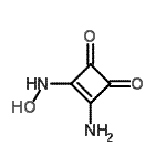 CAS#: 178324-47-5, 3-Amino-4-(Hydroxyamino)-3-Cyclobutene-1,2-Dione