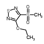 CAS#: 178368-42-8, 3-Ethoxy-4-(Methylsulfonyl)-1,2,5-Thiadiazole