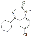 CAS 登录号：1784-78-7， 7-氯-5-环己基-1,3-二氢-1-甲基-2H-1,4-苯并二氮杂卓-2-酮