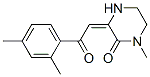 CAS#: 178408-17-8, (3E)-3-[2-(2,4-Dimethylphenyl)-2-Oxoethylidene]-1-Methylpiperazin-2-One