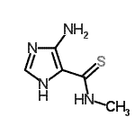 CAS#: 178556-93-9, 4-Amino-N-methyl-1H-imidazole-5-carbimidothioic acid
