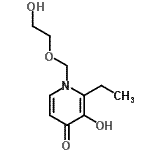 CAS 登录号：178627-04-8， 2-乙基-3-羟基-1-[(2-羟基乙氧基)甲基]-4(1H)-吡啶酮