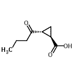 CAS 登录号：178683-13-1， (1R,2R)-2-丁酰基环丙烷羧酸