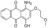 CAS 登录号：17869-10-2， 1-氨基-4-羟基-2-(2-甲氧基乙氧基)蒽-9,10-二酮
