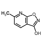 CAS 登录号：178748-11-3， 6-甲基[1,2]恶唑并[5,4-b]吡啶-3(2H)-酮