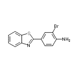 CAS#: 178804-06-3, 4-(1,3-Benzothiazol-2-Yl)-2-Bromoaniline