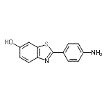 CAS#: 178804-18-7, 2-(4-Aminophenyl)-1,3-Benzothiazol-6-Ol