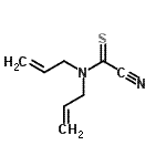 CAS 登录号：178811-54-6， 3,3'-[(氰基硫代甲酰)亚氨基]二(1-丙烯)