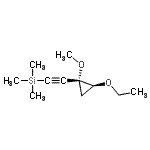 CAS 登录号：178899-53-1， {[(1R,2S)-2-乙氧基-1-甲氧基环丙基]乙炔基}(三甲基)硅烷