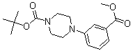 CAS#: 179003-10-2, 4-[3-(Methoxycarbonyl)Phenyl]-1-Piperazinecarboxylic Acid 1,1-Dimethylethyl Ester