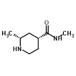 CAS#: 179022-40-3, (2R,4R)-N,2-Dimethyl-4-Piperidinecarboxamide