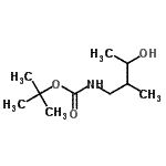 CAS#: 179116-03-1, 2-Methyl-2-Propanyl (3-Hydroxy-2-Methylbutyl)Carbamate