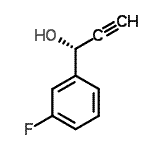 CAS#: 179249-17-3, (1R)-1-(3-Fluorophenyl)-2-Propyn-1-Ol