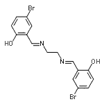 CAS#: 17937-38-1, 2,2'-{1,2-Ethanediylbis[Nitrilo(E)Methylylidene]}Bis(4-Bromophenol)