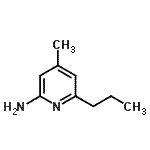 CAS#: 179555-24-9, 4-Methyl-6-Propyl-2-Pyridinamine