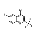 CAS#: 179598-70-0, 4-Chloro-6-Iodo-2-(Trifluoromethyl)Quinazoline