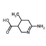 CAS#: 179686-87-4, 6-Amino-4-Methyl-2,3,4,5-Tetrahydro-3-Pyridinecarboxylic Acid