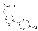 CAS#: 17969-20-9, 2-[2-(4-Chlorophenyl)-1,3-Thiazol-4-Yl]Acetic Acid