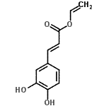 CAS 登录号：179694-77-0， 乙烯基(2E)-3-(3,4-二羟基苯基)丙烯酸酯