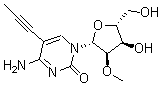 CAS 登录号：179817-96-0， 2'-O-甲基-5-(1-丙炔基)-胞苷
