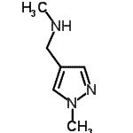 CAS#: 179873-43-9, N-Methyl-1-(1-Methyl-1H-Pyrazol-4-Yl)Methanamine